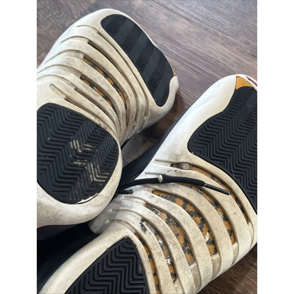 Nike Air Jordan 12 Retro Reverse Taxi 2019 Black Gold 130690-017 Men’s 11.5